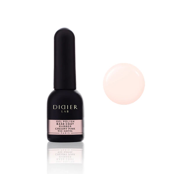 Rubber Base Coat, "Didier Lab", Creamy Pink, 10ml