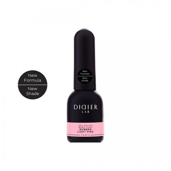 Rubber Base Coat, "Didier Lab", Light Pink, 10ml