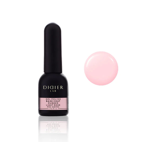 Rubber Base Coat, "Didier Lab", Light Rose, 10ml