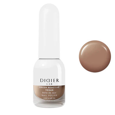 Vegan Nail Polish Green Reactive "Didier Lab" Belle De Jour, 10ml