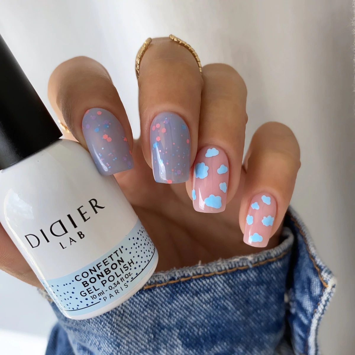 Gel Polish "Didier Lab", Confetti, Bonbon