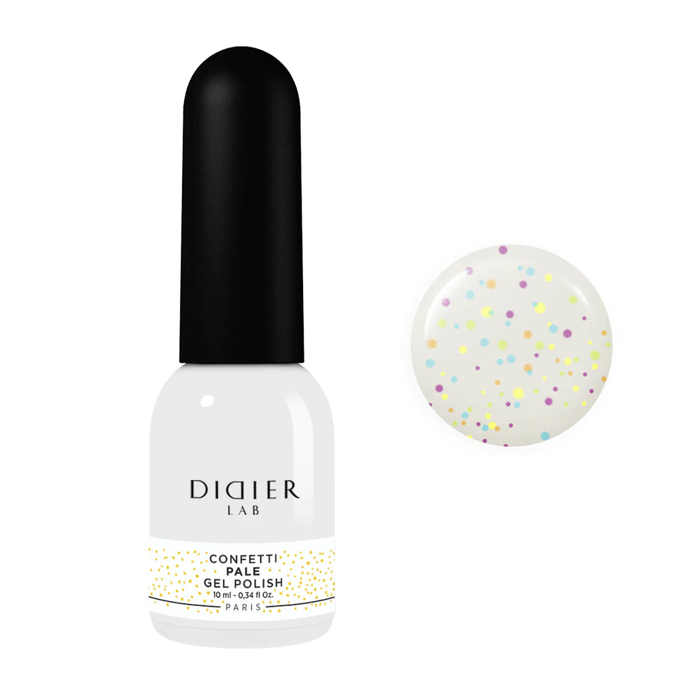 Gel Polish "Didier Lab", Confetti, Pale