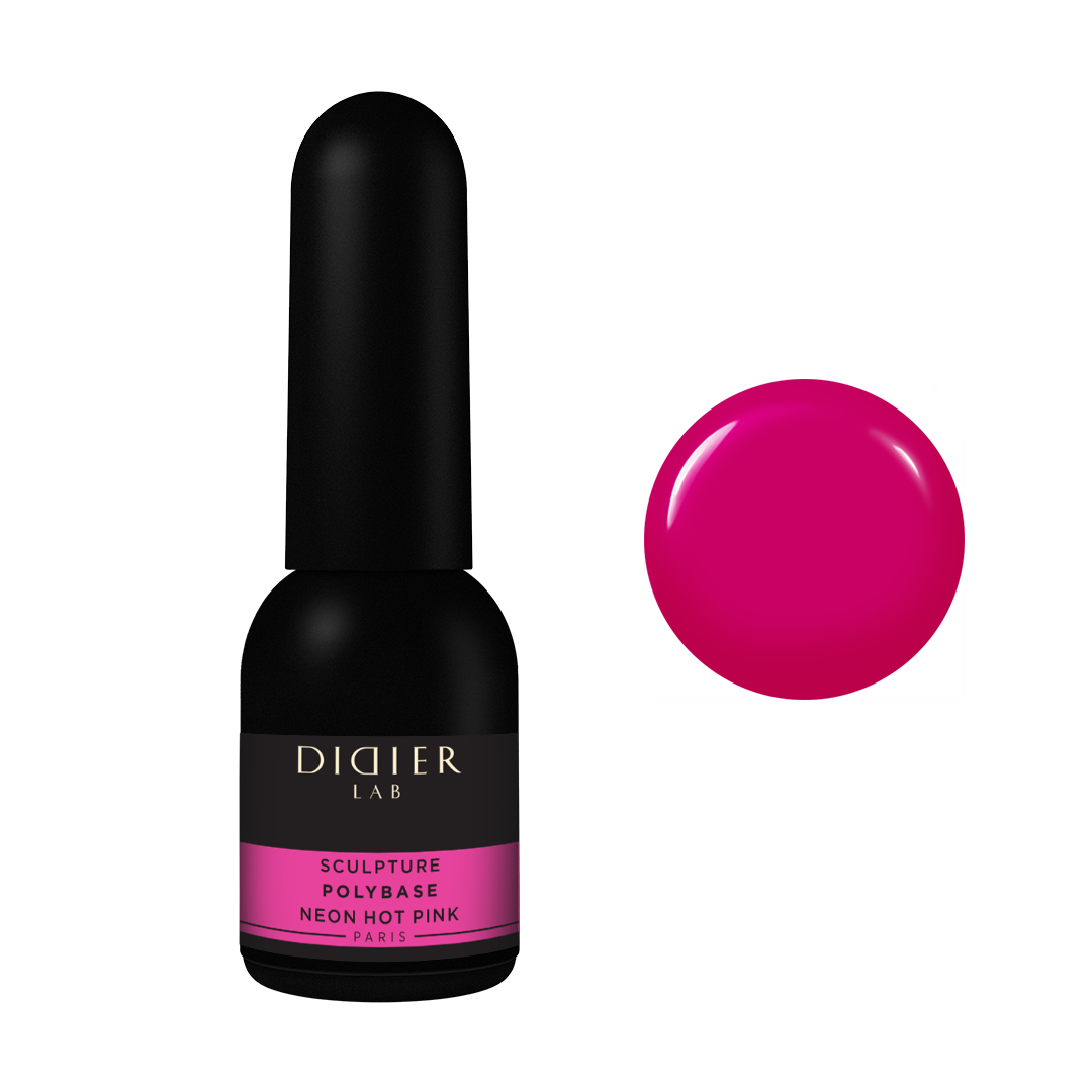 Sculpture Polybase "Didier Lab", Neon Hot Pink , 10ml