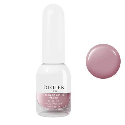 Vegan Nail Polish Green Reactive "Didier Lab" Barbarella, 10ml