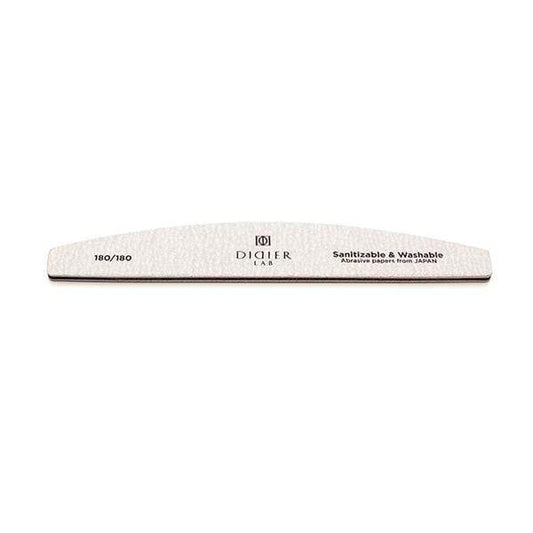 Nail file, halfmoon, speedy zebra, 180/180, Didier Lab.