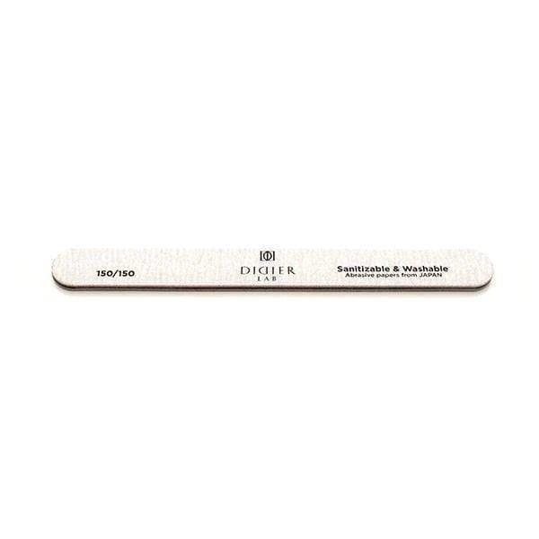 Nail file, straight, speedy zebra, 150/150, Didier Lab.