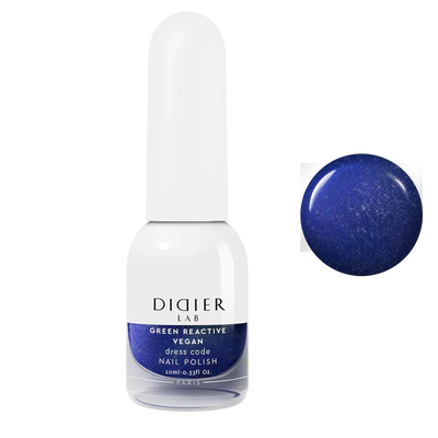 Vegan Nail Polish Green Reactive "Didier Lab" Dress Code, 10ml