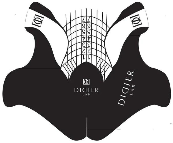 Nail forms "Didier Lab", plastic, 500 psc