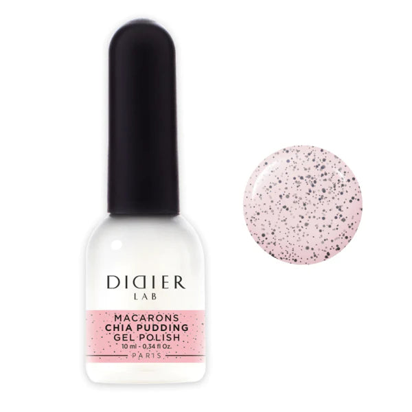 Gel Polish "Didier Lab", Macarons, Chia Pudding, 10ml