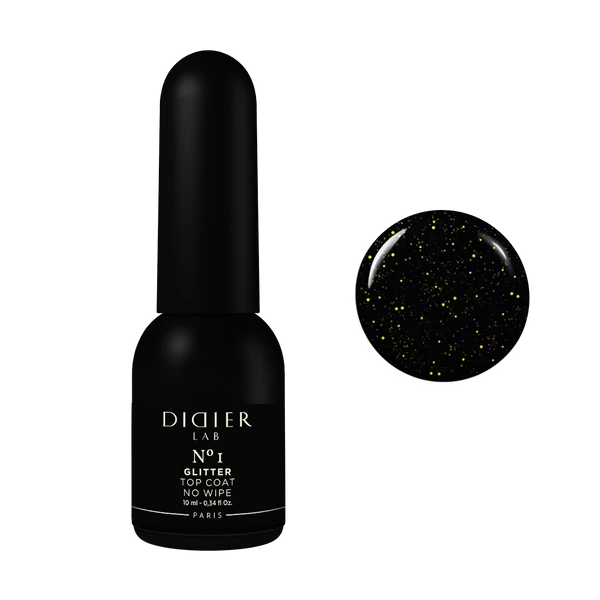 Top Coat, Glitter No1, "Didier Lab"