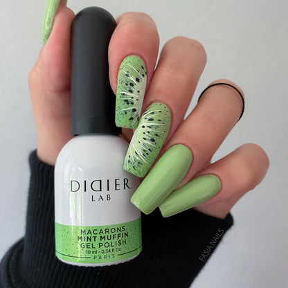 Gel Polish "Didier Lab", Macarons, Mint Muffin, 10ml