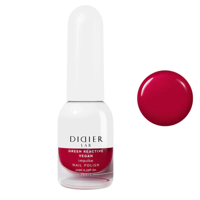 Vegan Nail Polish Green Reactive "Didier Lab" Impulse, 10ml