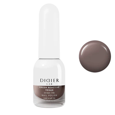 Vegan Nail Polish Green Reactive "Didier Lab" Street Life, 10ml