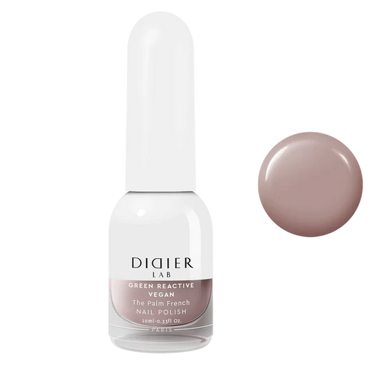 Vegan Nail Polish Green Reactive "Didier Lab" The Palm French, 10ml